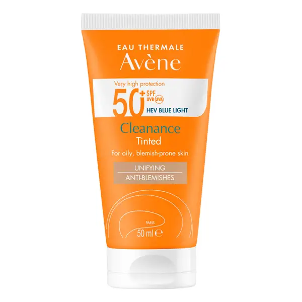 Avène Very High Protection Cleanance Tinted SPF50+ Sun Cream For Blemish-Prone Skin 50ml 3 Avène Very High Protection Cleanance Tinted SPF50+ Sun Cream For Blemish-Prone Skin 50ml